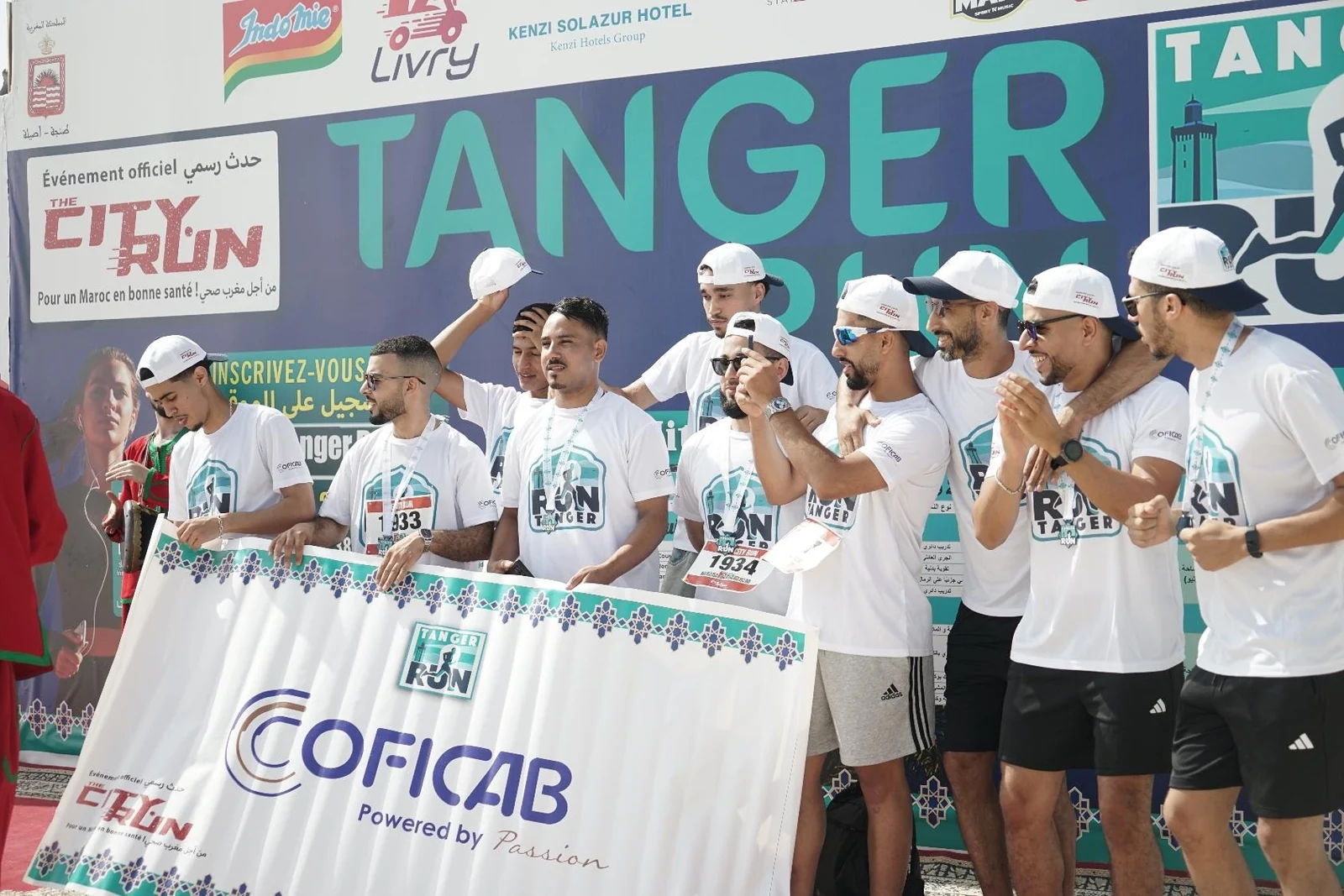 Équipe Coficab à TangerRun 2026