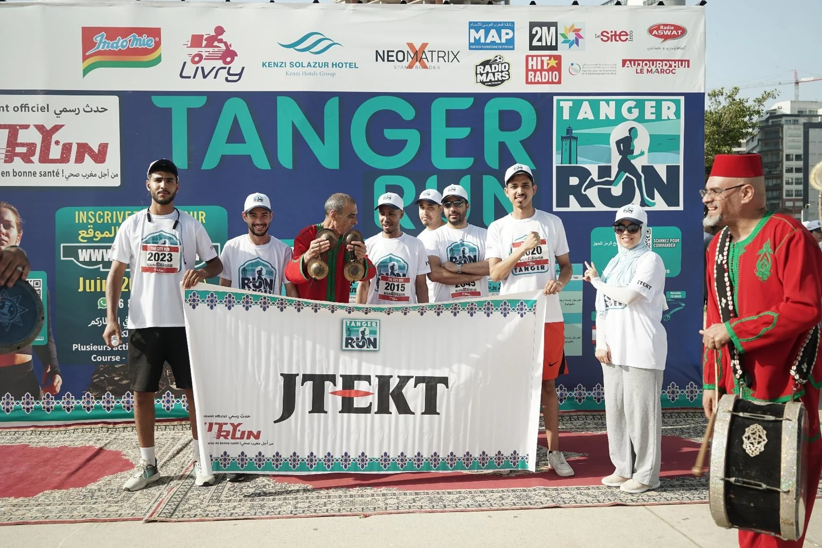 Équipe JTEKT à TangerRun 2026
